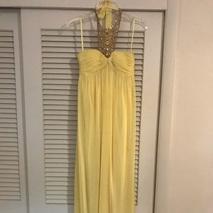 Prom Homecoming Gown Hailey Logan yellow dress